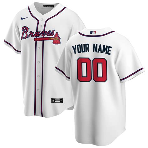 women's atlanta braves nike white home replica custom jersey|Atlanta Braves Replica Jerseys, Braves Replica Uniforms, Jerseys .